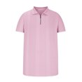 thumbnail image 4 of Oalirro Men's Zip Up T Shirts Slim Fit Casual Short Sleeve Athletic Shirts, 4 of 6