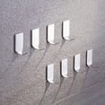 thumbnail image 3 of 8 paquetes de ganchos adhesivos para toallas, resistentes ganchos de pared de acero inoxidable para cocina, baño y oficina., 3 of 5