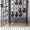 Black + Iron#380, variant on Antique Bronze Wrought Iron Wine Rack with Lock - Holds 45 Bottles, Floor Standing Wine Storage for Kitchen, Dining Room, Home Bar