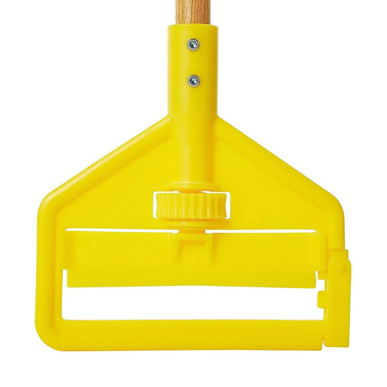 Rubbermaid Commercial Invader Wet Mop Fiberglass Handle - 60in Length -  Blue - Fiberglass - 12 / Carton