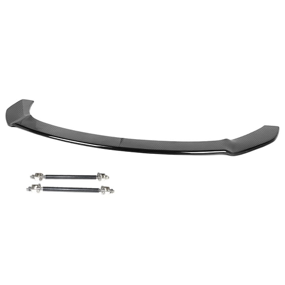 Ikon Motorsports Compatible with 2018-2019 Toyota CHR Front Bumper Splitter Lip With Hardware CF Look