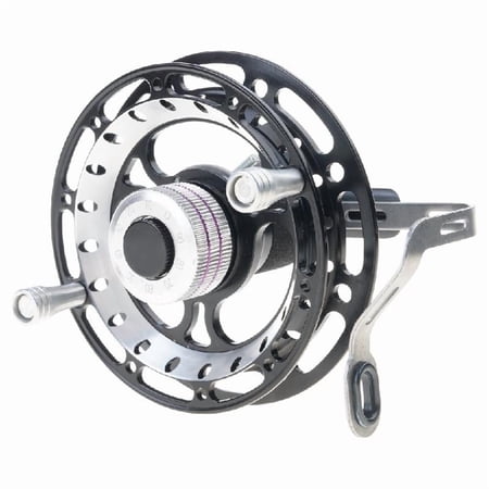 Metal Fishing Hand Wheel with Drain Force Driving Cart Reels Wheel Saltwater Freshwater Sound Hand Reels Line Coils