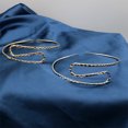 thumbnail image 4 of 2pcs Upper Arm Cuff Open Arm Bracelet Armband Bangle Jewelry for Women, 4 of 5