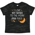 thumbnail image 3 of Inktastic I Love My Mimi to the Moon and Back Boys or Girls Toddler T-Shirt, 3 of 5
