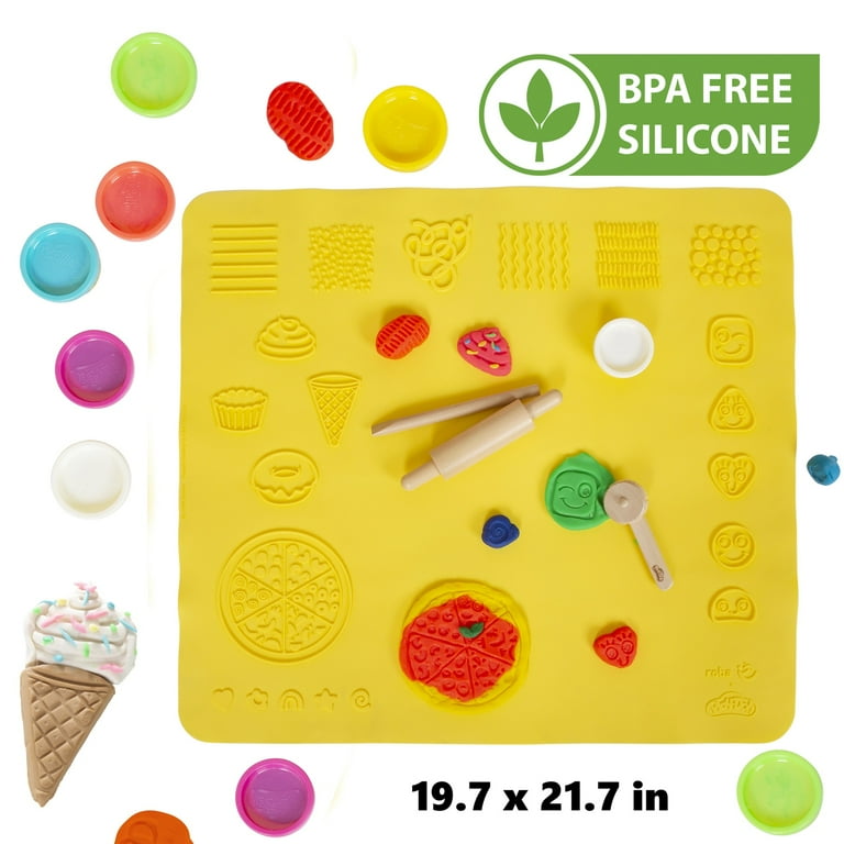 Play-Doh: Creative Seating Group Set - Wooden Crafting Table
