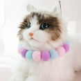 thumbnail image 5 of Adjustable Pet Collars with Adorable Pompoms for Small Dogs and Cats at Parties and Special Events, 5 of 8
