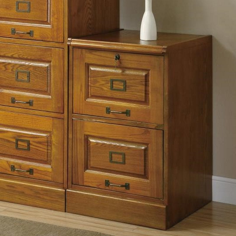 Coaster Palmetto 2 Drawer Lateral File Cabinet In Warm Honey Walmart Canada