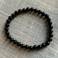 thumbnail image 5 of Black Onyx bracelet | Unisex Stretchy bracelet, 5 of 5