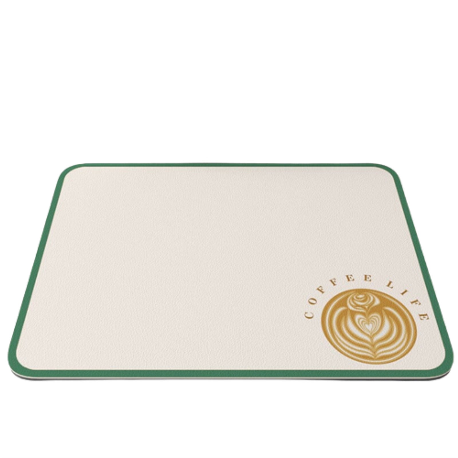 Viflosae Coffee Bar Accessories Under Sink Mat No-wash Coffee Mat Absorbent Mat Bathroom Faucet Mat Spill Wash Draining Mat Bottom Thickening