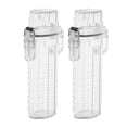 thumbnail image 1 of 2Pcs Transparent Waterproof Lighter Case, Protects Lighter And Smoke, Lightweight And Compact  Storage, 1 of 8