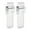 Transparent, variant on Xirurus 2Pcs Lighter Case Waterproof Storage Container Plastic for Camping Hiking, Transparent Blue (5.91 inches / 15 cm)