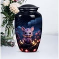 thumbnail image 5 of Dragon Midnight Blossom Guardian - Large Urn - Luxurious Large Cremation Urn for Women - Elegant Ashes Urn - Memorial Tribute for Adult Female 10 Inch, 5 of 5