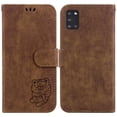 thumbnail image 2 of Compatible with Samsung Galaxy A31 Embossed Cute Tiger Flip Folio Wallet Case Card Pocket Holder Cover, 2 of 5
