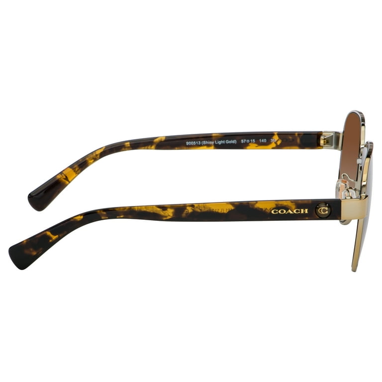 Coach 7111 L1128 Sunglasses 900513 Gold