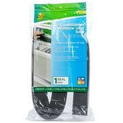 Duck 2.25" x 2.25" x 42" Window Air Conditioner Insulating Seal, Black
