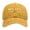 Yellow, variant on Womens Sun Hat Unisex Milan Printed Baseball Cap Retro Washed Duckbill Cap