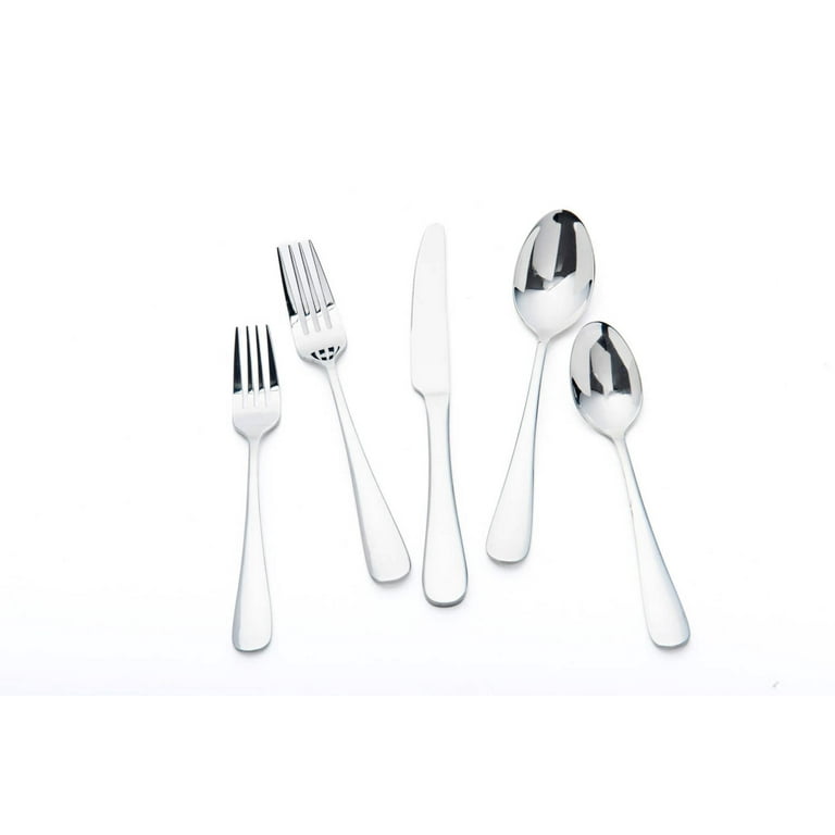Nicole Miller 43-Piece Stainless Steel Madison Flatware set