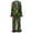 Green-D, variant on Pajamas for Women Christmas Satin Pajamas for Women Long Sleeve Button Down Pajama with Pants Christmas Womens Loungewear Set