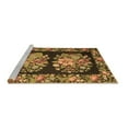 thumbnail image 2 of Ahgly Company Machine Washable Indoor Rectangle Medallion Brown French Area Rugs, 6' x 9', 2 of 4