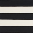 thumbnail image 5 of SAFAVIEH Montauk Saranna Striped Cotton Area Rug, Black/Ivory, 12' x 15', 5 of 10