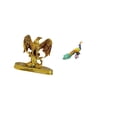thumbnail image 4 of Escultura,Estatua de resina,figura decorativa para el hogar.,Estatua del pavo real,Estatua de pavo real,adorno de escritorio creativo y divertido,Escultura decorativa de pavo real para, 4 of 7