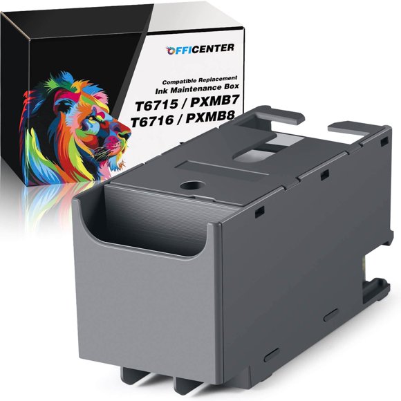 Caja de mantenimiento de tinta OFFICENTER T6715 T6716 para Workforce Pro