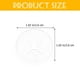 thumbnail image 4 of 100pcs Small Peg Hook Disc reutilizable Pegboard Blok Lock Spilador de gancho de uso múltiple, 4 of 6