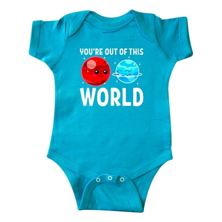 

Inktastic Astronomy Out of this World Gift Baby Boy or Baby Girl Bodysuit