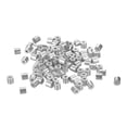 thumbnail image 1 of Unique Bargains 1.8mm 1/16-inch Cable Wire Rope Aluminum Sleeves Clip Crimping Loop 100pcs, 1 of 4