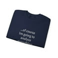 thumbnail image 3 of Funny Virgo Zodiac Unisex Heavy Blend™ Crewneck Sweatshirt, 3 of 5