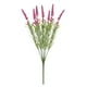 thumbnail image 2 of Flores Artificiales de Lavanda para Decoración Del Hogar | Material Plástico | Rosa Fuerte y Verde | 35 X 15 X 5 Cm | Paquete de 2, 2 of 6