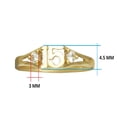 thumbnail image 4 of Anillo 15 años Circonias #5 Horoz Oro 10K, 4 of 5