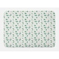 thumbnail image 1 of Forest Bath Mat, Layout of Scandinavian Inspired Pattern of Trees and Various Plantation, Plush Bathroom Decor Mat with Non Slip Backing, 29.5" X 17.5", Green and Multicolor, by Ambesonne, 1 of 2