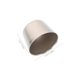 thumbnail image 2 of PTOOTP 50Ud Ferrule Para Mango De Cuchillo DIY Fabricado En Metal Niquelado Para Reparación Y Mejora, 2 of 6