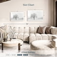 thumbnail image 4 of Elephant Stock Standing Alone Wall Art - Horizontal Canvas Wall Art - Living Room Wall Decor - Nature Canvas - Gray And White Decor By Lars Van De Goor - 36" x 24", 4 of 8