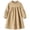 Khaki-4dCSX, variant on JFOPQVSM Toddler Kids Baby Girl Dress Long Sleeve Solid Color Casual Dresses Girls Fall Winter Outfit Clothes