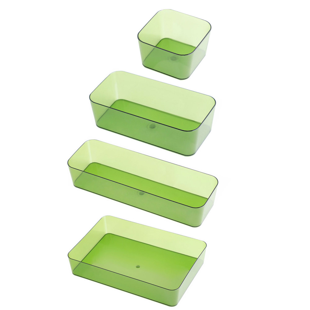 Clear Plastic Storage Bins MoistureProof Storage Bins for Shelves