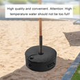 thumbnail image 5 of Up to 100Lb Patio Umbrella Base Weight Bag - Leak-Proof Water Weight Bag for Outdoor Umbrella Stands, Portable & Foldable for Market Umbrella, Cantilever & Offset Bases, 5 of 7