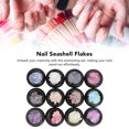 thumbnail image 4 of <p>Seashell Nail Art Sequins 12pcs Black Box Nail Art Shell Flakes Irregular Shell Sequins Nail Art Decoration Manicure Accessory</p>, 4 of 6