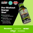 thumbnail image 7 of Vitamin Energy Pre-Workout Extra Strength Shot, Sour Apple, 12 Pack – 260mg Natural Green Tea Caffeine, Keto-Friendly Endurance Blend, Zero Sugar, 1.93 fl oz, 7 of 7