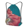thumbnail image 3 of XMXT Waterproof Gym Bag, Flower Blooming Background Drawstring Backpack for Men, s, 3 of 8