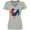 AC-Heather Grey, variant on Inktastic Year of the Rooster Women's V-Neck T-Shirt