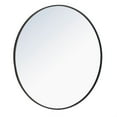 thumbnail image 5 of Metal frame Round Mirror 36 inch Black finish, 5 of 5