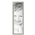 thumbnail image 2 of ArtToFrames 10" x 33" Classic Silver Picture Frame, 10x33 inch Gray MDF Poster Frame (WOM-4499), 2 Pack, 2 of 8
