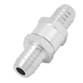 thumbnail image 1 of Fuel Line Check Valve, Aluminum Alloy Antirust High Strength Push Lock Design One Way Check Valve  For Gasoline Diesel Water Air Vacuum 14mm/0.55in, 1 of 8
