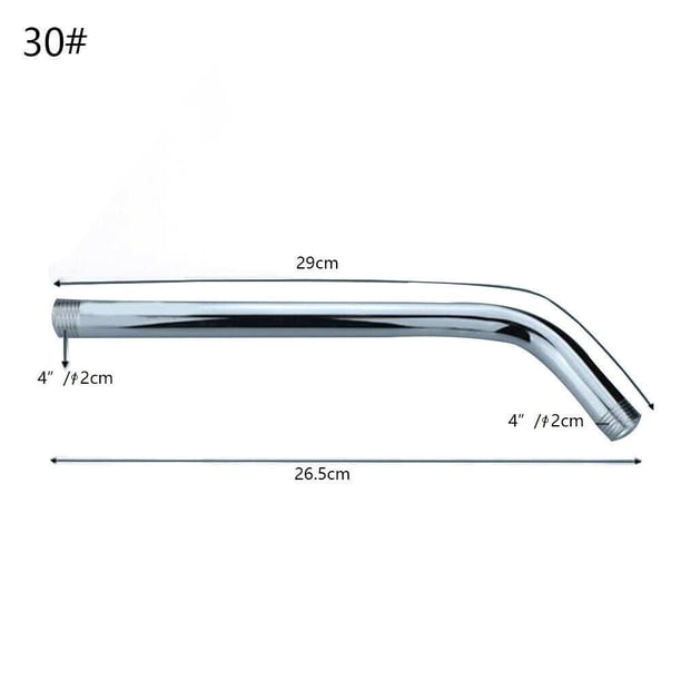 Tuyau De Bras De Douche, 13 Po En Forme De S En Acier Tuyau De Bras De Douche, 13 Po En Forme De S En Acier