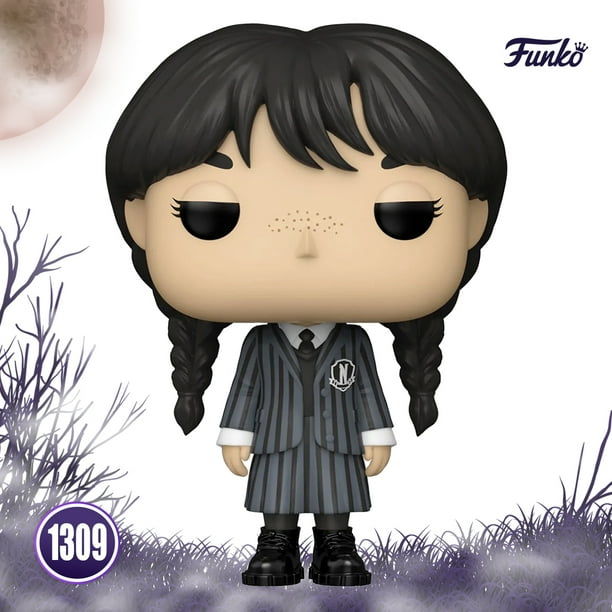 Funko Pop Merlina Addams 1309 Serie Wednesday Netflix Original Funko Wednesday Addams Walmart en linea