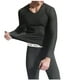 thumbnail image 4 of Conjuntos de ropa interior térmica para hombre, ropa interior y pantalones informales de poliéster, sin costuras, con base térmica, de manga larga y abrigados., 4 of 7