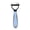 Blue, variant on Happy Date Deshedding Brush - Double-Sided Undercoat Rake for Dogs and Cats - Shedding Comb and Dematting Tool for Grooming