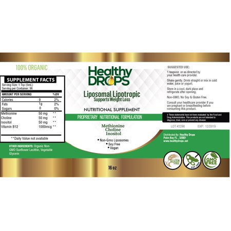 Liposomal Lipotropic Amino Acids 16 oz